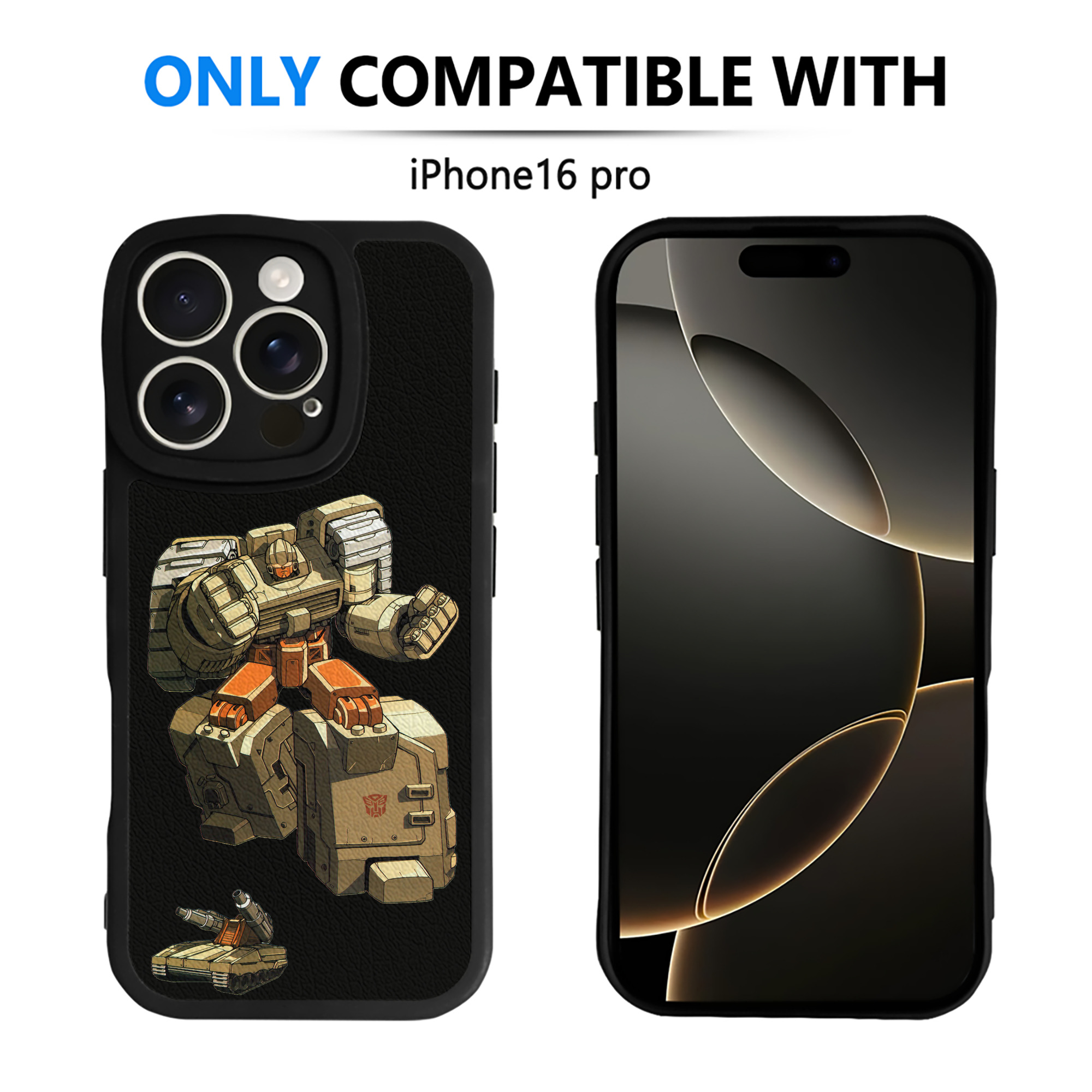 （画像用）  【iPhone 16シリーズ対応】シリコンスマホケース（レザー調） 材質：シリコン